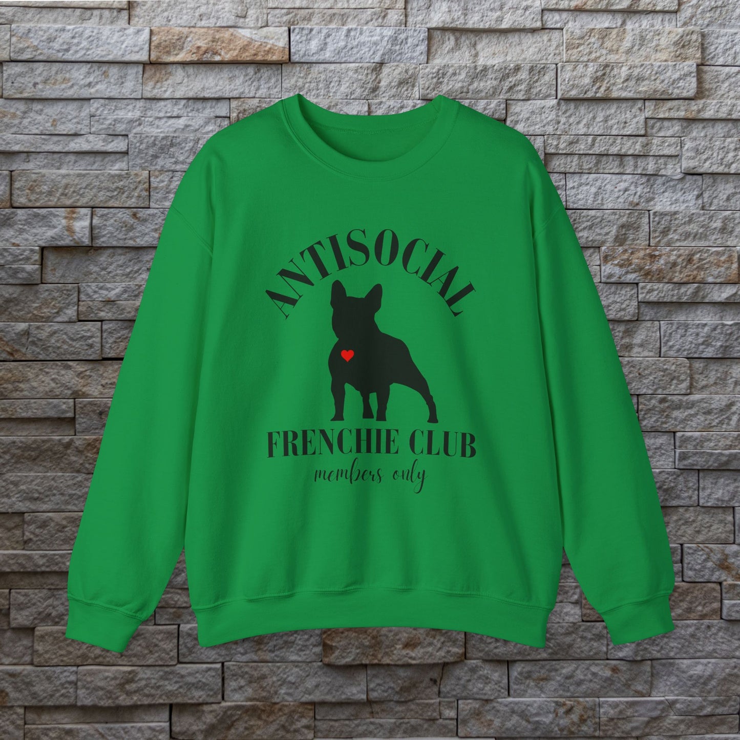 Antisocial Frenchie Club Unisex Heavy Blend™ Crewneck Sweatshirt