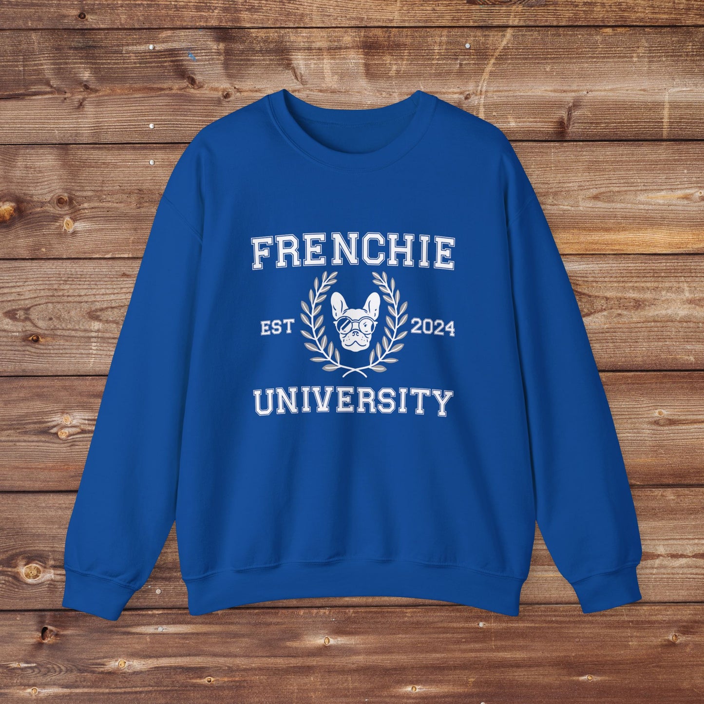 Frenchie University Unisex Heavy Blend™ Crewneck Sweatshirt