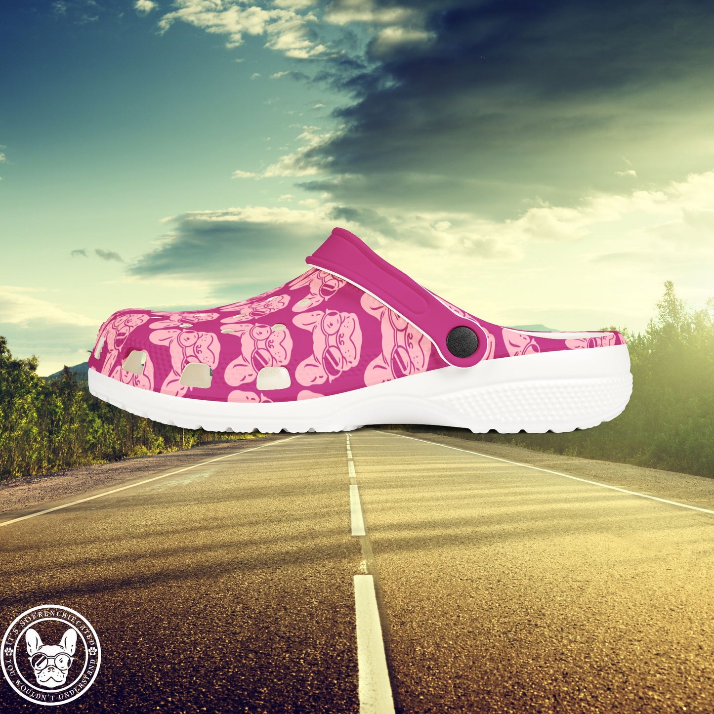 SoFrenchiecated (PINK) - Foam Rubber Shoes