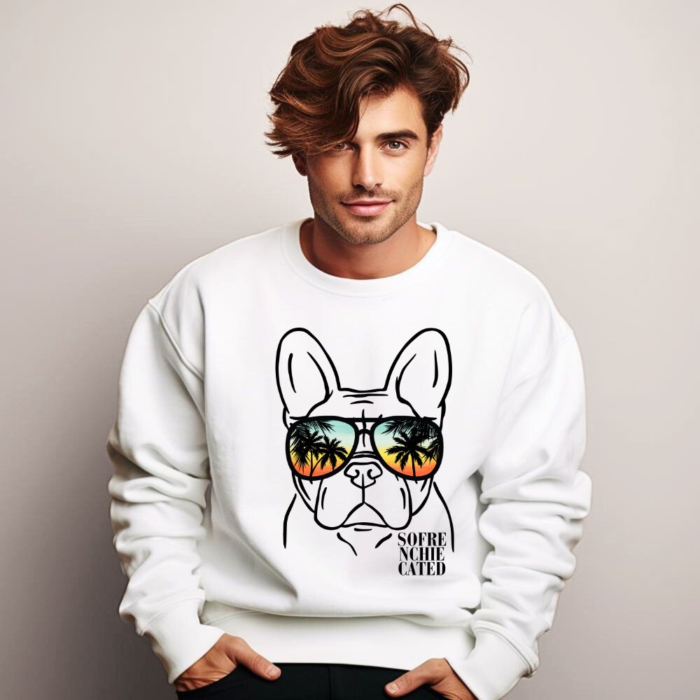 Stylin' Frenchie Unisex Heavy Blend™ Crewneck Sweatshirt