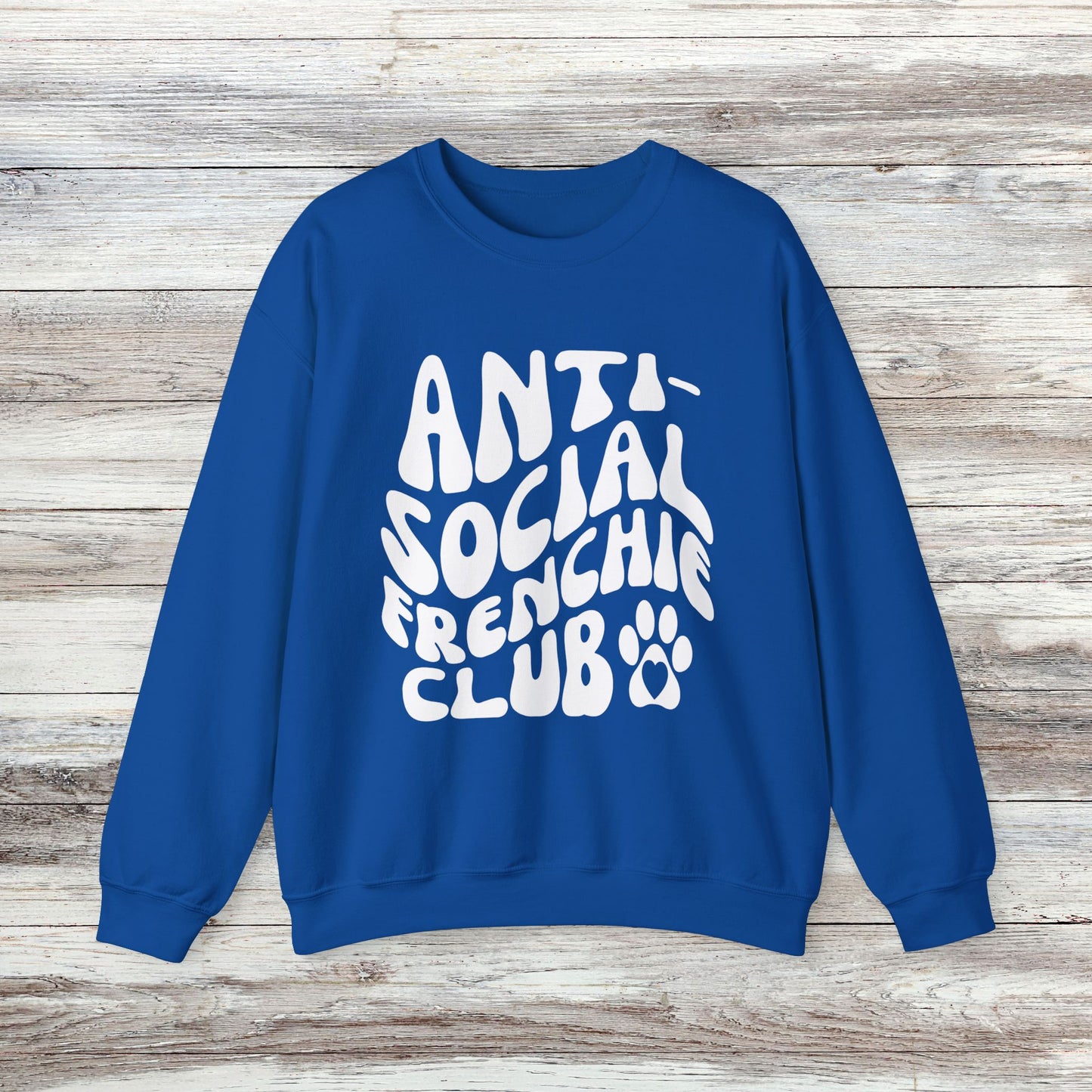 Anti-Social Frenchie Club Unisex Heavy Blend™ Crewneck Sweatshirt