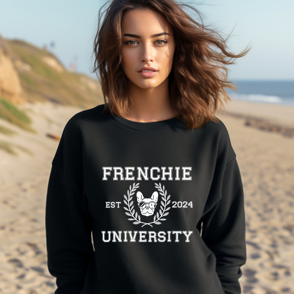 Frenchie University Unisex Heavy Blend™ Crewneck Sweatshirt