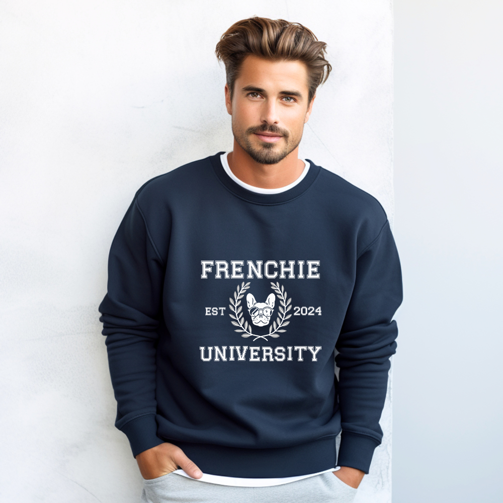 Frenchie University Unisex Heavy Blend™ Crewneck Sweatshirt