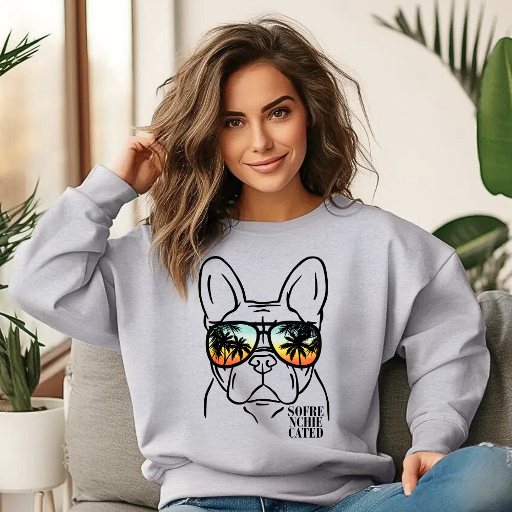 Stylin' Frenchie Unisex Heavy Blend™ Crewneck Sweatshirt