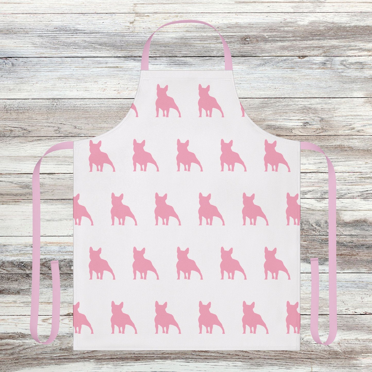 Frenchie Stance Canvas Apron