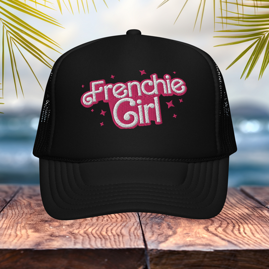 Frenchie Girl Foam trucker hat