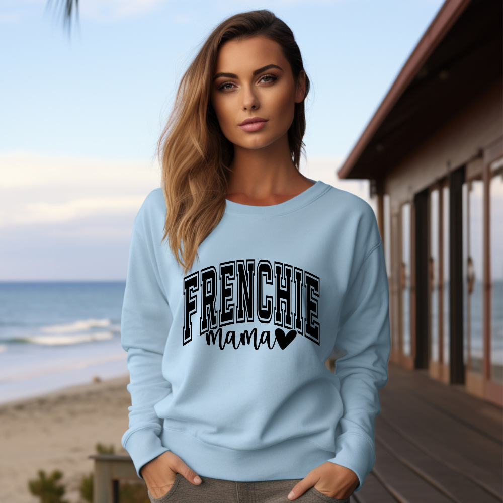 Frenchie Mama - Unisex Heavy Blend™ Crewneck Sweatshirt